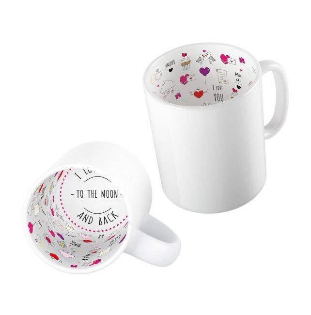 Mok "LOVE" met eigen ontwerp