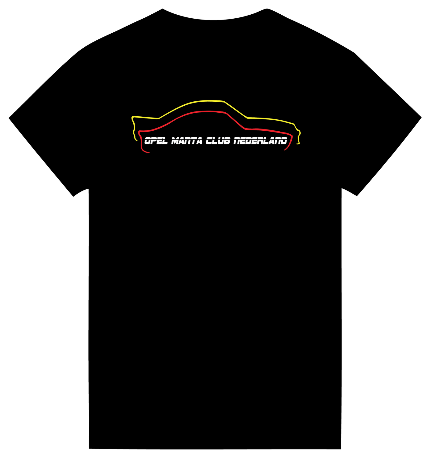 T-shirt "O M C N silhouette "