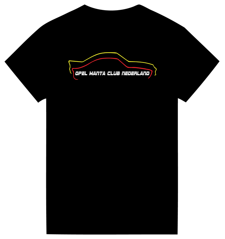 T-shirt "O M C N silhouette "