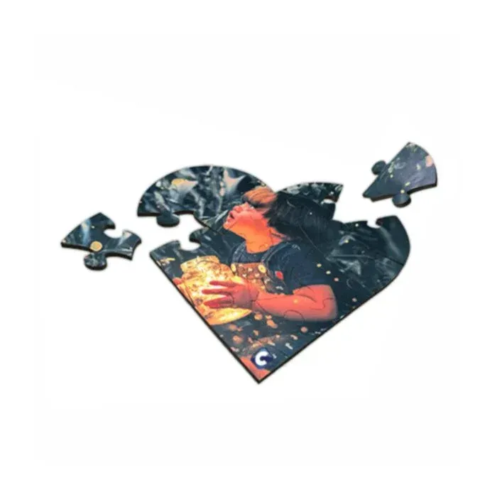 MDF Puzzel Hart 23 stukjes
