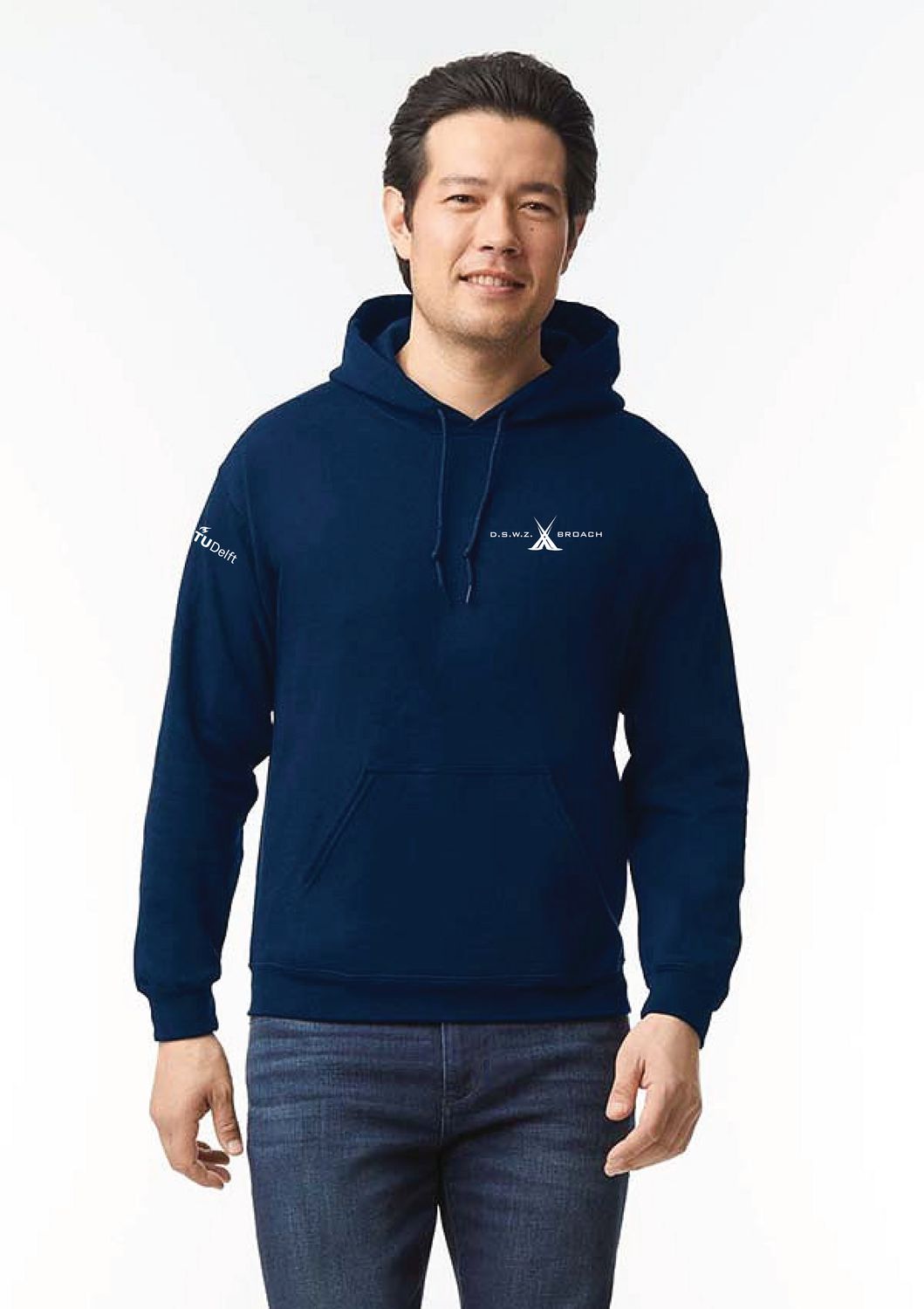 Broach Hoodie met borst, mouw en ruglogo