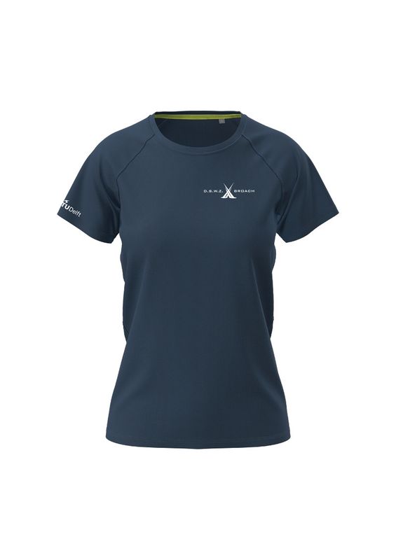 Broach Sportshirt met borst, mouw en ruglogo