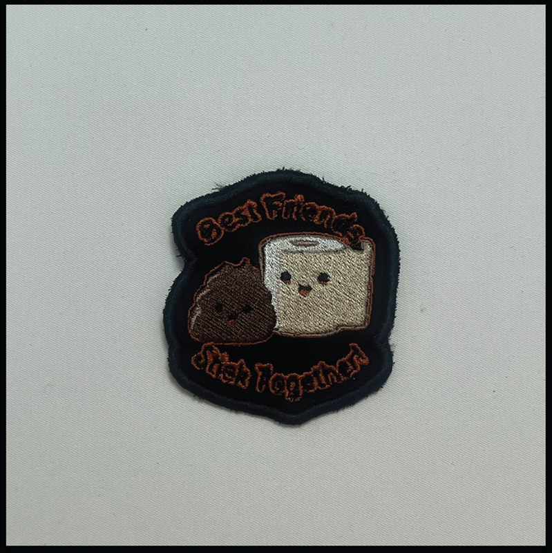 Best Friends Stick Together   69x75mm