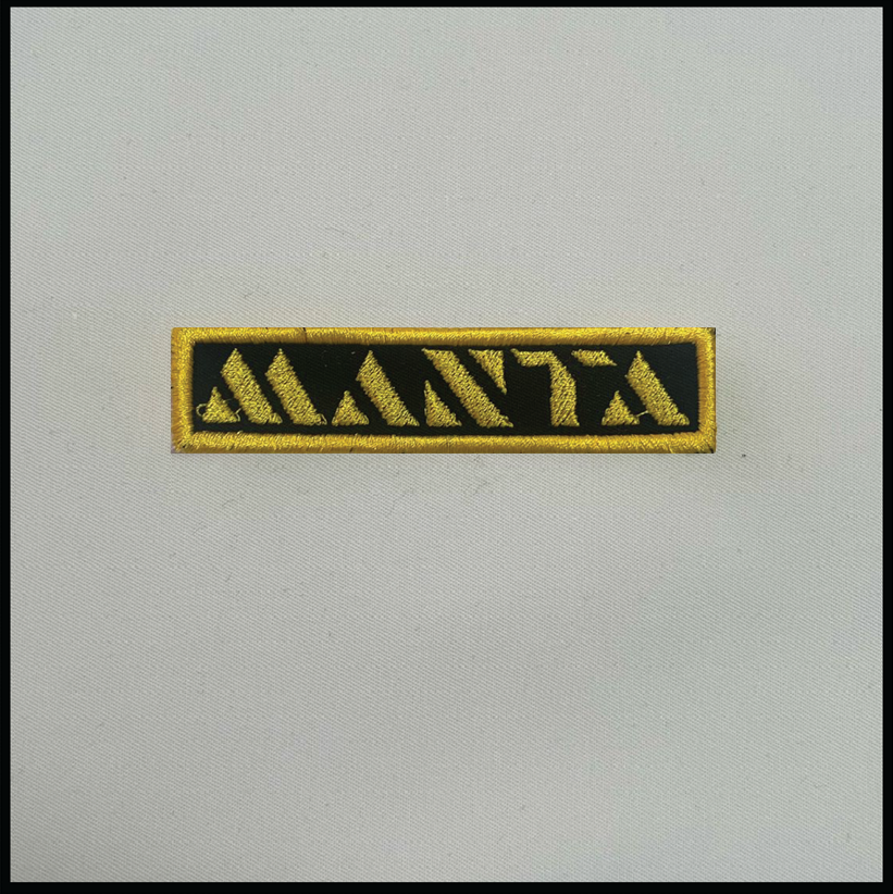 Manta geel-zwart  95x24mm