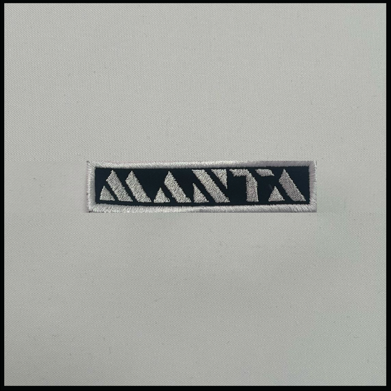 Manta wit-zwart  95x24mm