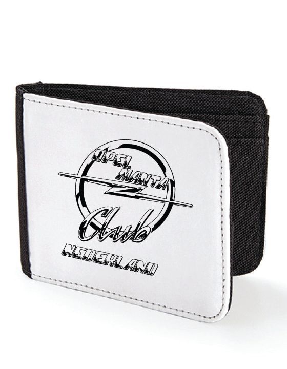 Portomonee met Opel Manta Nederland Club logo