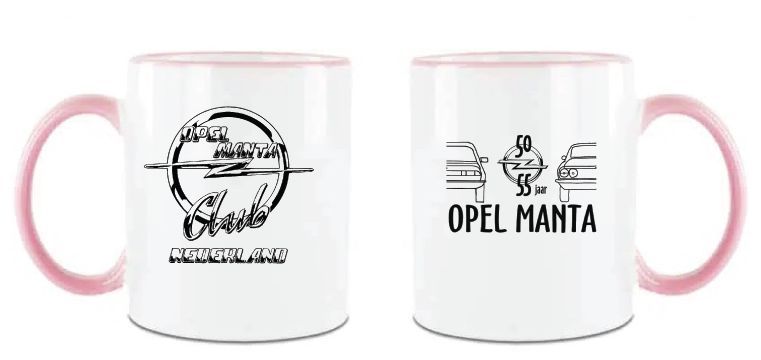 50/55 jaar Manta mok