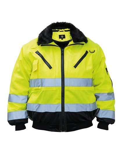 Multifunctioneel Veiligheids 4-in-1 Hi-Vis Pilot Jacket Oslo