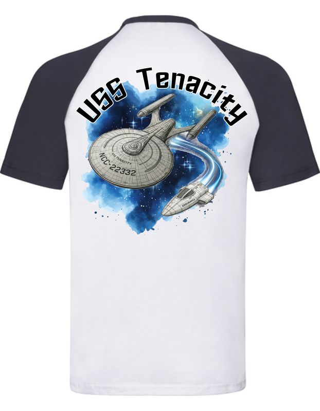 USS Tenacity Baseball shirt