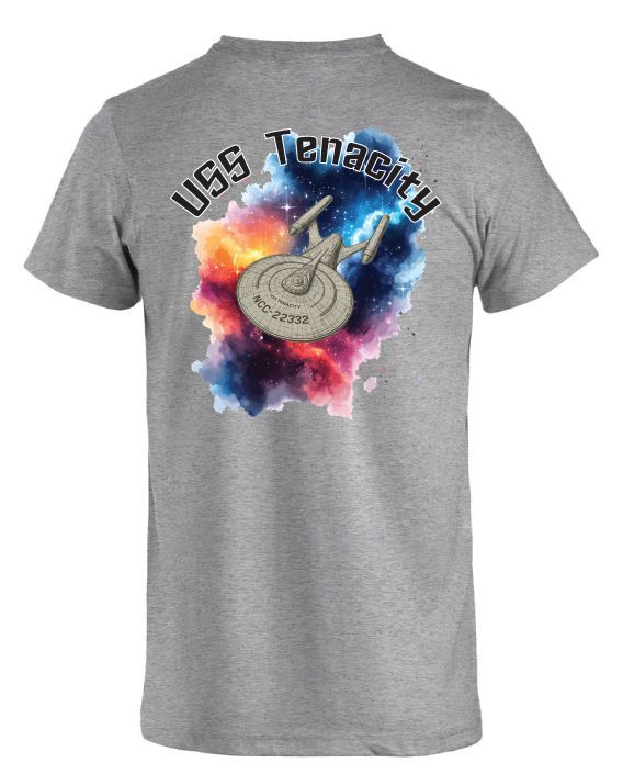 USS Tenacity Nebula shirt