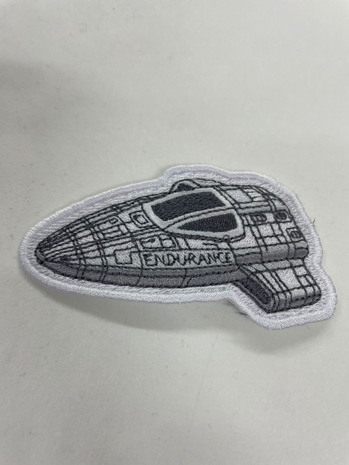 Endurance shuttle badge 90x50mm (3,5" wide)