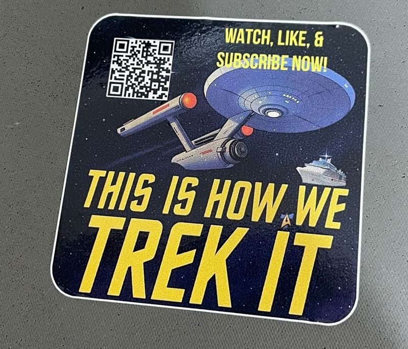 USS Tenacity Sticker set