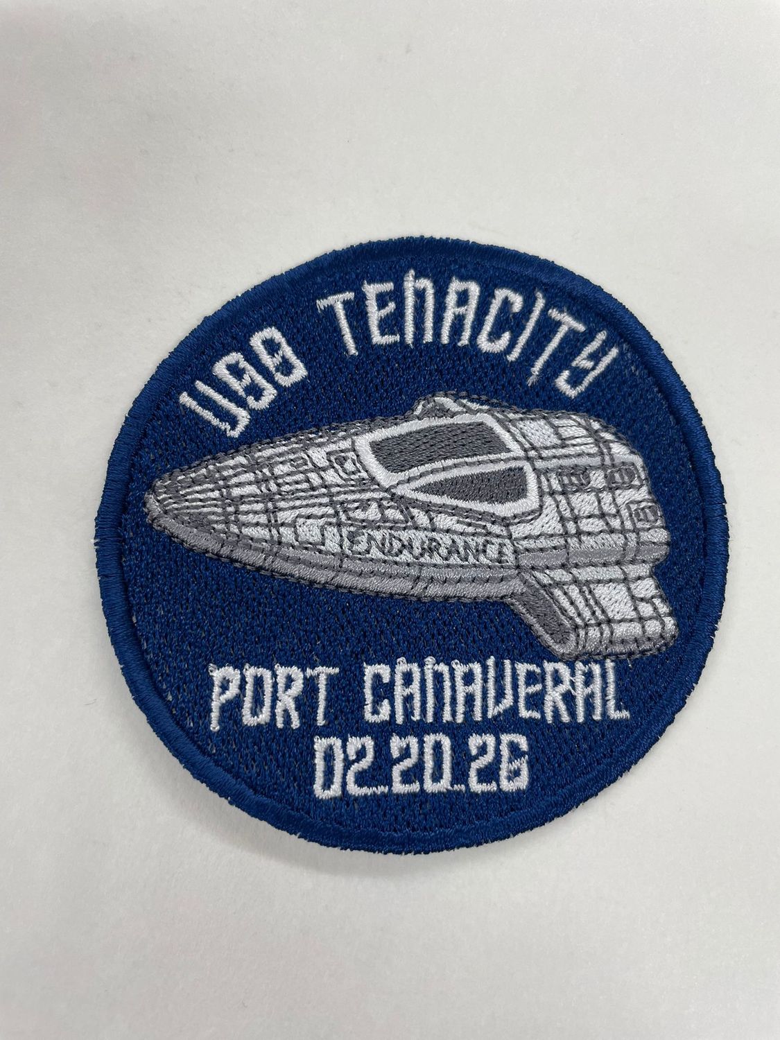 Mission 2026 badge 90x50mm (3,35" wide)