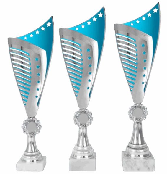 Serie AK5377 Zilver/Blauw