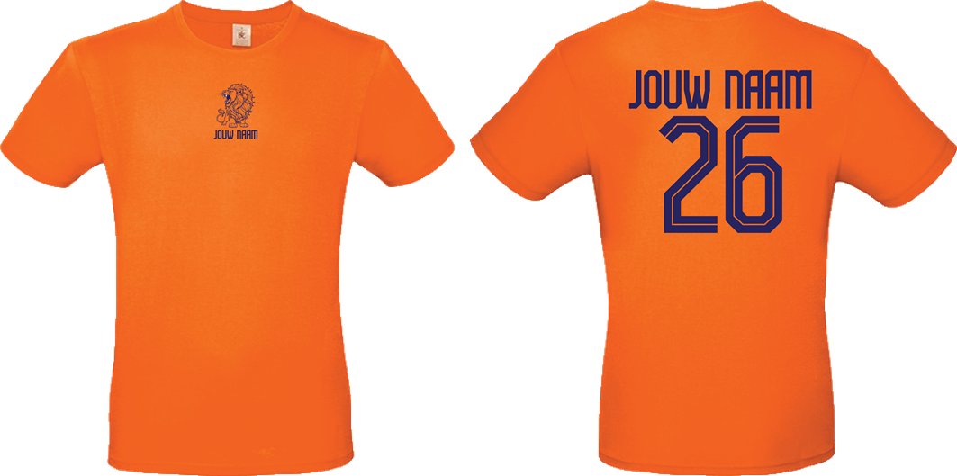 Oranje WK shirt Oranje WK shirt