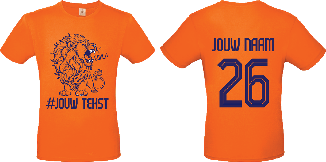 Oranje WK Kampioen shirt
