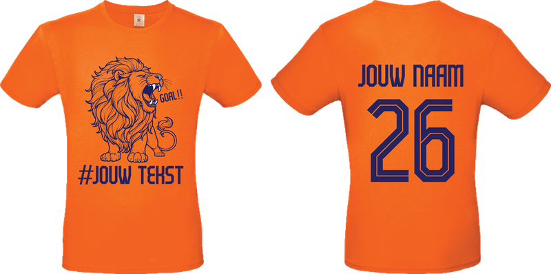 Oranje WK Kampioen shirt