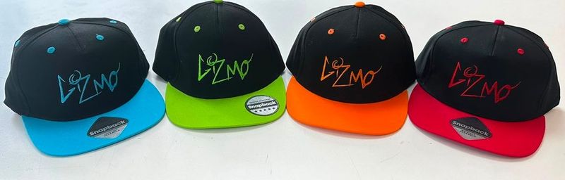 "Gizmo Tag Colours" 5 Panel Contrast Snapback met borduring
