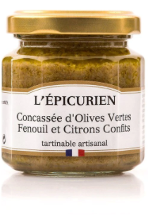 CRUSHED GREEN OLIVES SPREAD