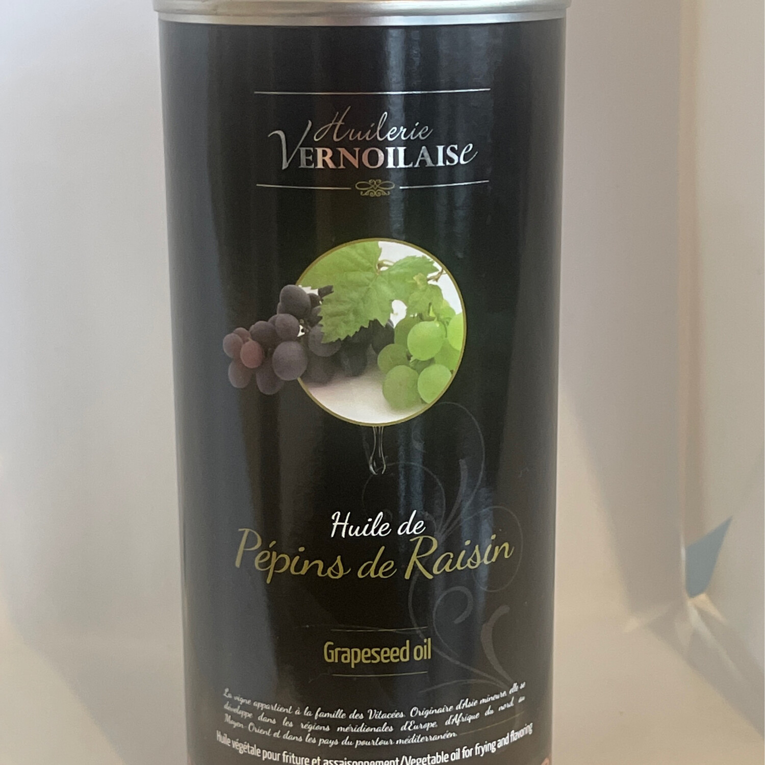 GRAPESEED OIL REFINED 750ML New fine foods The French Providore