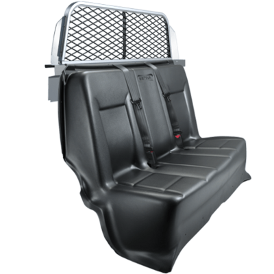SETINA QK0495TAH15 Full COVER Transport SeatTPO PlasticWith Center Pull Seat Belts Fits 2015-2020 Chevy Tahoe