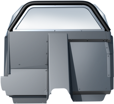SETINA PK1138DUR11 #6XL Stationary Window Coated Polycarbonate XL Panel Partition Fits 2015-2023 Dodge Durango