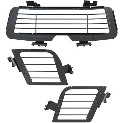 SETINA WK0040TAH15 Window Barrier 3-Piece SetSteel Horizontal Rear Cargo Compartment Fits 2015-2020 Chevy Tahoe