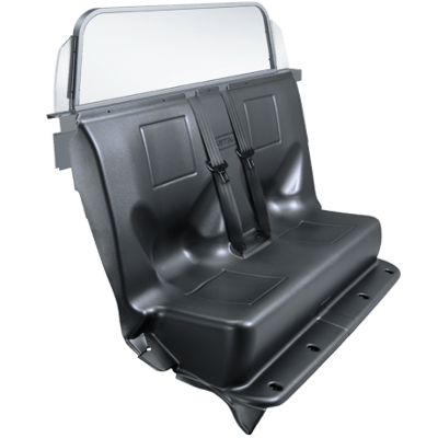 SETINA QK2141DUR11 Full REPLACEMENT Transport Seat TPO Plastic Wth SETINA SMARTBELT SYSTEM Fits 2015-2023 Dodge Durango