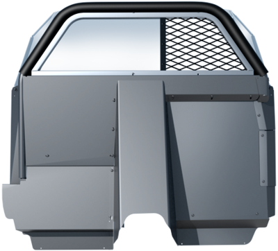 SETINA PK1134CGR11 #8XL Stationary Window 1/2 Coated Polycarbonate 1/2 Vinyl Coated Expanded MetalXL Panel Partition Fits 2015-2023 Dodge Charger SETINA PK1134CGR11 #8XL Stationary Window 1/2 Coated Polycarbonate 1/2 Vinyl Coated Expanded MetalXL Panel Partition Fits 2015-2023 Dodge Charger