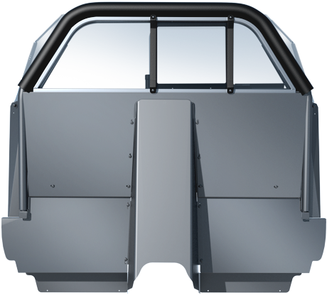 SETINA PK0355DUR11 #10VS RP Horizontal Sliding Window Coated PolycarbonateRecessed Panel Partition Fits 2015-2023 Dodge Durango