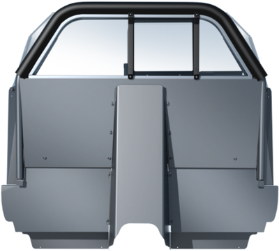 SETINA PK0355DUR11 #10VS RP Horizontal Sliding Window Coated PolycarbonateRecessed Panel Partition Fits 2015-2023 Dodge Durango