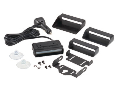 FEDERAL SIGNAL XSMBKT07 Xstream Visor mount kit for use with (1) single- or dual-head XStream and (2) cameras (forward and rear facing), Dodge Charger, 2011-2022