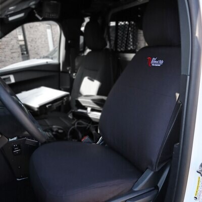 TIGERTOUGH T52140BLK Ford Police Interceptor Seat Covers-Black