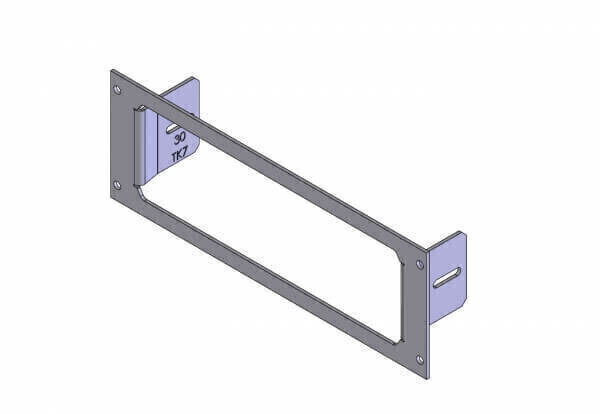 Havis 3-Inch Equipment Mounting Bracket - Single Piece For M/A-COM & Unity Radio Systems
