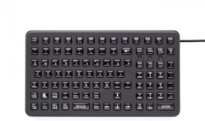 HAVIS KB-115  Compact USB Keyboard With Epoxy Keycaps