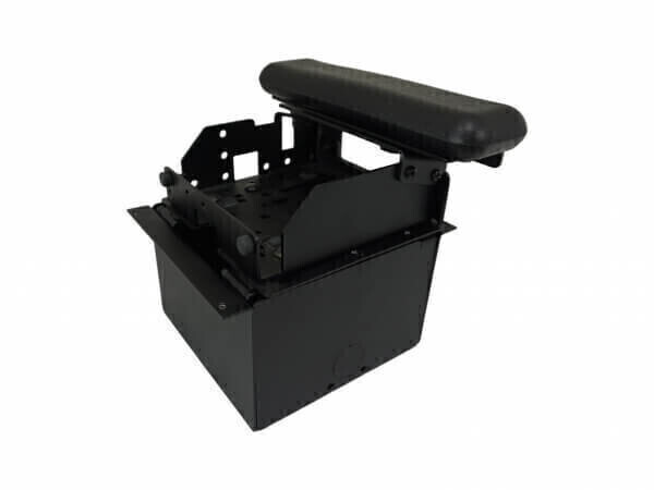 HAVIS C-ARPB-144  Brother Pocketjet 4200 Series Printer Mount With Accessory Pocket and Short Armrest