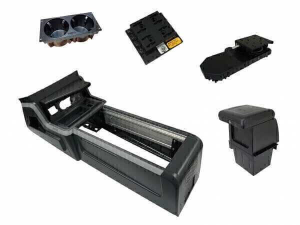 HAVIS PKG-VSX-1800-INUT-1  Package - 2020-2023 Ford Interceptor Utility VSX Console For Laptop Docking Stations