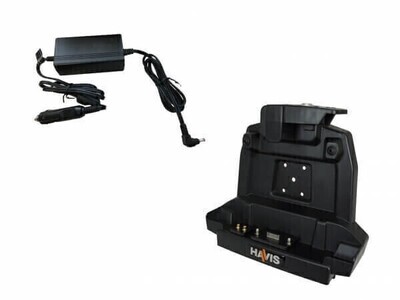 HAVIS DS-GTC-712-2 Docking Station With JAE Docking Connector, Dual Pass-Through Antenna Connections And Power Supply For Getac's Z710 and ZX70 Rugged Tablets HAVIS DS-GTC-712-2 Docking Station With JAE Docking Connector, Dual Pass-Through Antenna Connections And Power Supply For Getac's Z710 and ZX70 Rugged Tablets