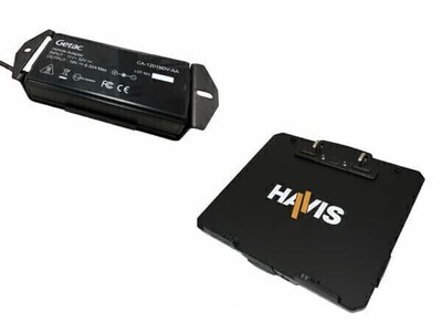 HAVIS DS-GTC-1002  Docking Station And LPS-140 (120W Vehicle Power Supply With LPS-208) For Getac K120 Convertible Laptop