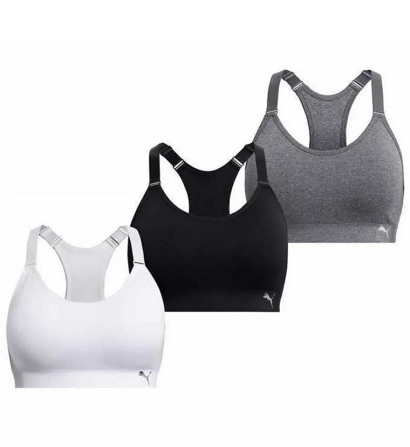 3 pack sports bra Puma