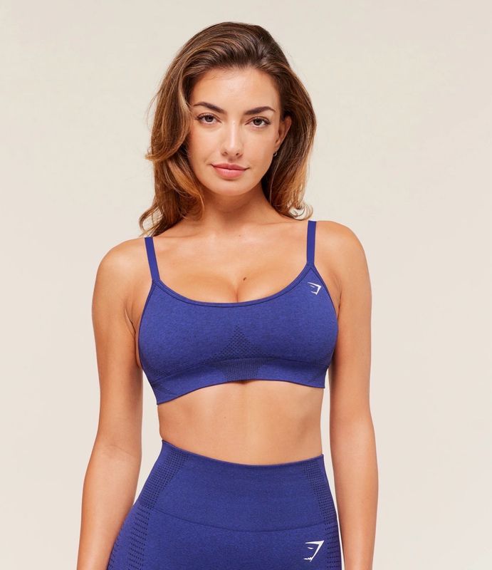 Vital Sports Bra - Cobalt Purple Marl