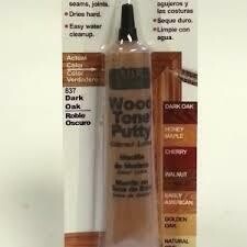 HF Staples Wood Tone Putty Dark Oak #837 1.1 Fl.oz 6 Pack