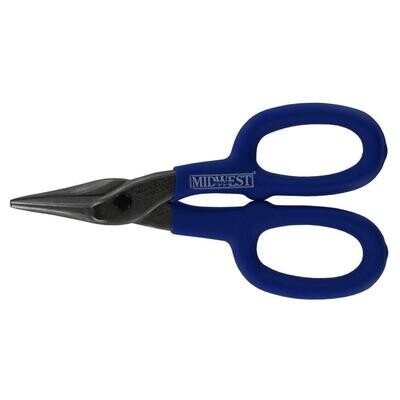 Midwest Snips P77S Kush - N - Kote Tinner Snip - Forged - 7" Straight Cut