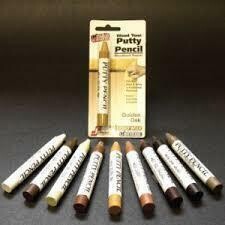 H.F. Staples Wood Tone Putty Pencil -White (#811)