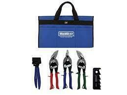 Midwest  MWT-HVACKIT01 Tool Pouch HVAC Kit 1 with 5 Tools