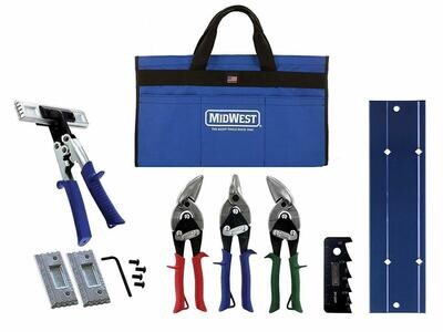 Midwest MWT-BULDKIT02 Tool Pouch IND BUILD Kit 2 with 9 Tools