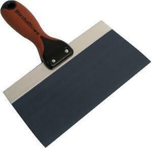 Marshalltown 14534 10 X 3 1-8 Blue Steel Taping Knife-DuraSoft II
