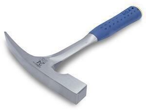 Marshalltown E324BLC Steel Brick Hammer-24oz with Nylon-Vinyl Cushion Grip