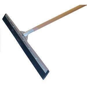 Marshalltown 25697  24" Asphalt Straight Blade Floor Squeegee w-60" Wood Handle