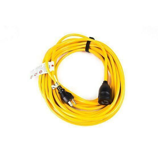 Proteam Vacuum 833432 50' 14 Gauge Extension Cord with Twist Lock Plug, Yellow